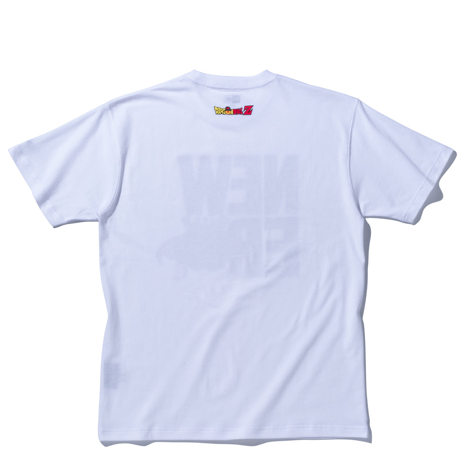 半袖 コットン Tシャツ DRAGON BALL Z ドラゴンボール グレートサイヤマン スクエアニューエラ ホワイト レギュラーフィット