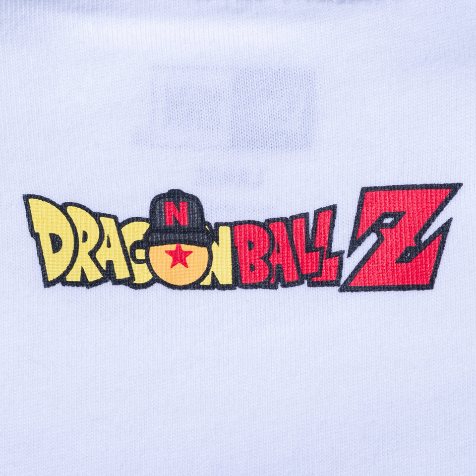 半袖 コットン Tシャツ DRAGON BALL Z ドラゴンボール グレートサイヤマン スクエアニューエラ ホワイト レギュラーフィット