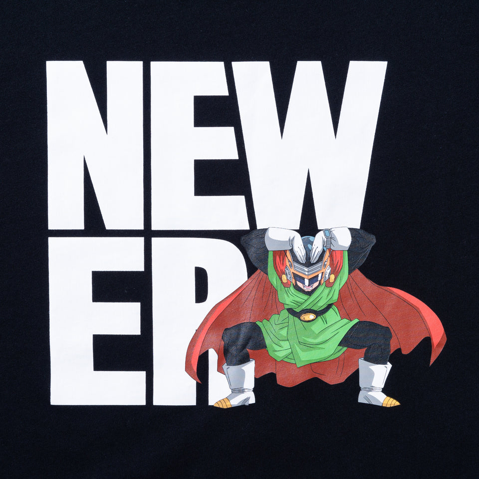 半袖 コットン Tシャツ DRAGON BALL Z ドラゴンボール グレートサイヤマン スクエアニューエラ ブラック レギュラーフィット