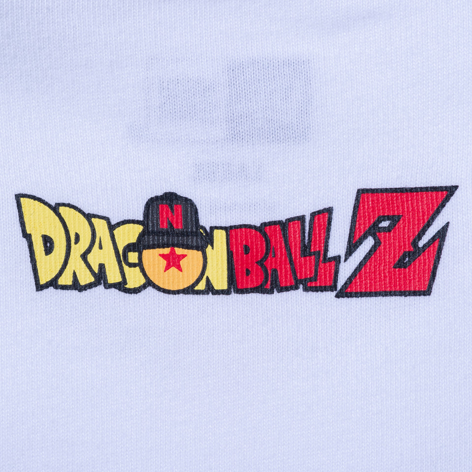 半袖 コットン Tシャツ DRAGON BALL Z ドラゴンボール 悟飯 ボックスロゴ ホワイト レギュラーフィット