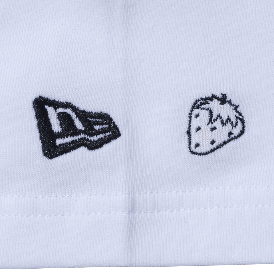 半袖 コットン Tシャツ AI TAKAHASHI 高橋愛 ボックスロゴ ホワイト レギュラーフィット