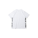 半袖 コットン Tシャツ バーチカル サイドロゴ NEW ERA ホワイト リラックスフィット