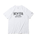 半袖 コットン Tシャツ アーチロゴ ホワイト × ブラック リラックスフィット