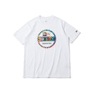 半袖 パフォーマンス Tシャツ タイダイチェッカー バイザーステッカー ホワイト