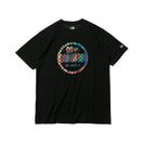 半袖 パフォーマンス Tシャツ タイダイチェッカー バイザーステッカー ブラック