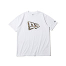 半袖 パフォーマンス Tシャツ ボタニカル フラッグロゴ ホワイト