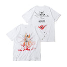 半袖 コットン Tシャツ Taro Okamoto 岡本太郎 明日の神話 ホワイト リラックスフィット
