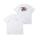 半袖 コットン Tシャツ Keith Haring キース・へリング スケートボード ホワイト レギュラーフィット