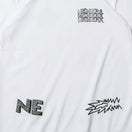 半袖 コットン Tシャツ オールオーバー マルチロゴ ホワイト レギュラーフィット | NEW ERA ニューエラ公式オンラインストア