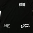半袖 コットン Tシャツ オールオーバー マルチロゴ ブラック レギュラーフィット | NEW ERA ニューエラ公式オンラインストア