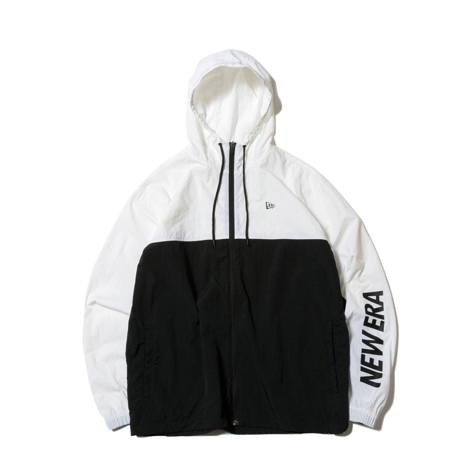 トラックジャケット NEW ERA ホワイト / ブラック 【 Performance Apparel 】 