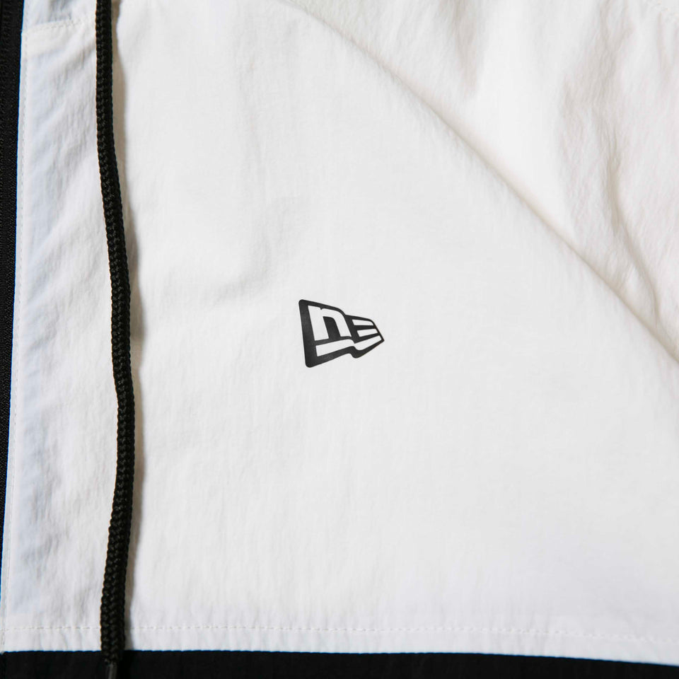 トラックジャケット NEW ERA ホワイト / ブラック 【 Performance Apparel 】 