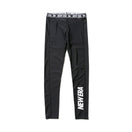 ラッシュタイツ ワードマーク NEW ERA ブラック 【 Performance Apparel 】