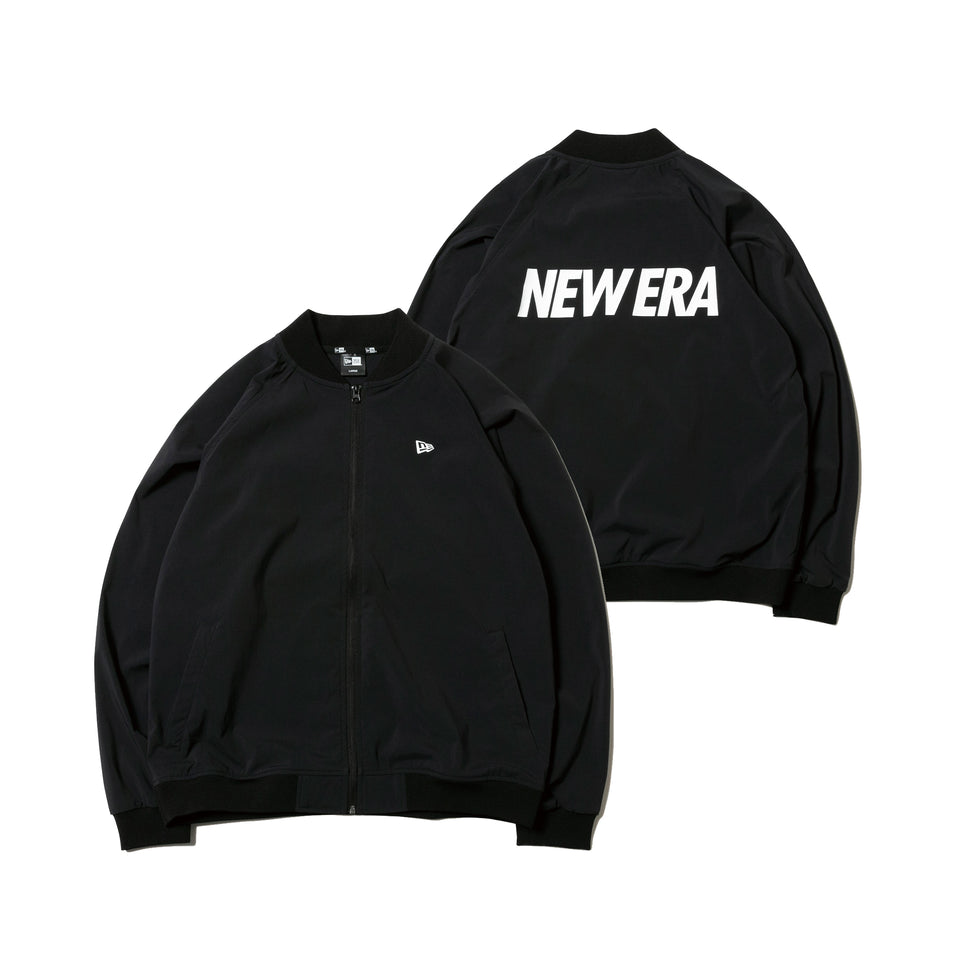 ボンバージャケット NEW ERA ブラック 【 Performance Apparel 】 