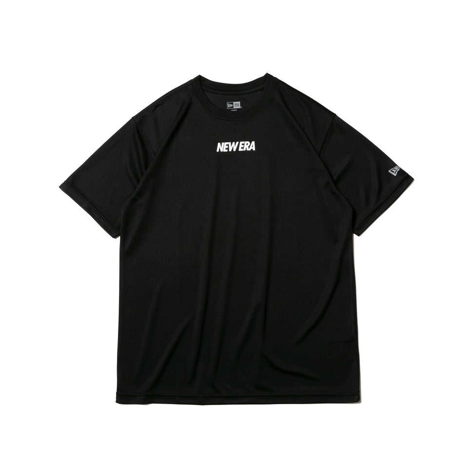 半袖 テック Tシャツ ミニロゴ NEW ERA ブラック 【 Performance Apparel 】