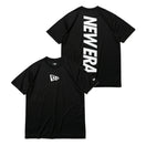 半袖 ラッシュ Tシャツ リア バーチカルロゴ NEW ERA ブラック 【 Performance Apparel 】