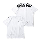 半袖 パフォーマンス Tシャツ ズームアップロゴ NEW ERA ホワイト 【 Performance Apparel 】