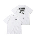 半袖 コットン Tシャツ ニューエラ フィッシングクラブ ホワイト レギュラーフィット 【ニューエラアウトドア】