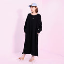 長袖 コットン ワンピース AI TAKAHASHI 高橋愛 NEW ERA ブラック