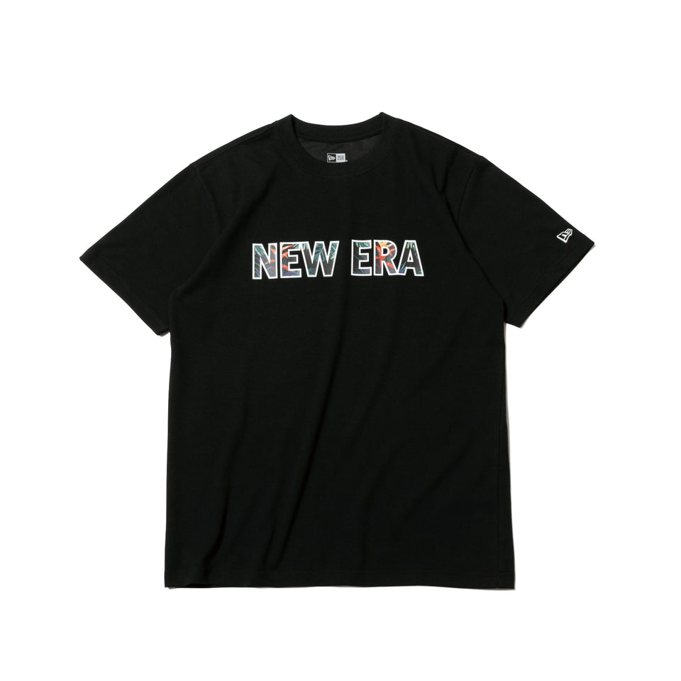 【ゴルフ】 半袖 パフォーマンス Tシャツ ボタニカル NEW ERA ブラック