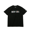 【ゴルフ】 半袖 パフォーマンス Tシャツ ボタニカル NEW ERA ブラック