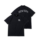 【ゴルフ】 半袖 パフォーマンス ミドルネック Tシャツ ピンフラッグロゴ アーチロゴ ネイビー レギュラーフィット