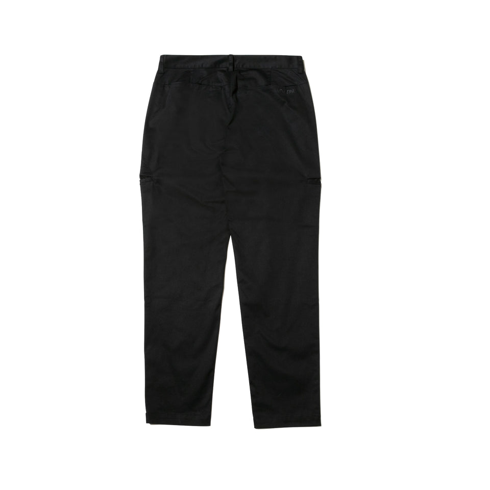【ゴルフ】 コットン テーパード ストレッチ パンツ ブラック