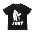 Child 半袖 コットン Tシャツ PEANUTS ピーナッツ ジョー・クール サーフ ブラック