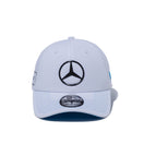 9FORTY Mercedes-Benz EQ FORMULA E TEAM ロゴ ウーブンラベル ホワイト