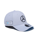 9FORTY Mercedes-Benz EQ FORMULA E TEAM ロゴ ウーブンラベル ホワイト