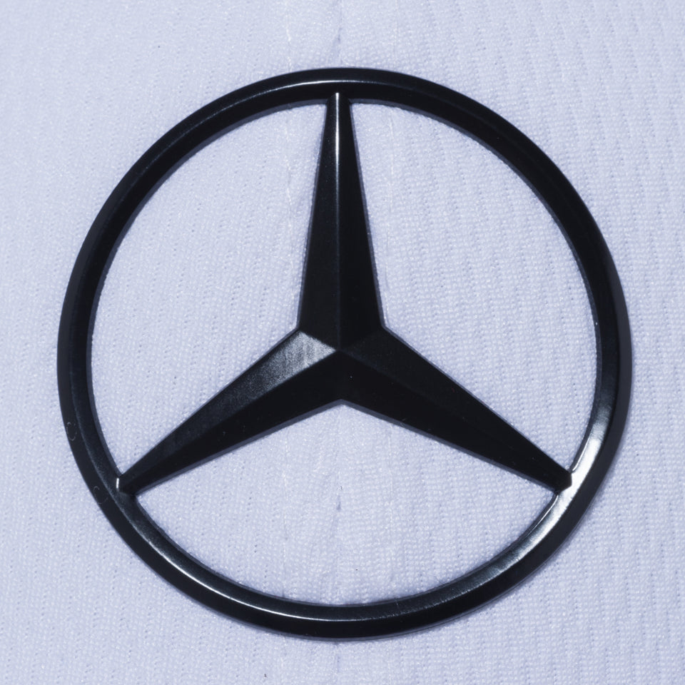 9FORTY Mercedes-Benz EQ FORMULA E TEAM ロゴ ウーブンラベル ホワイト
