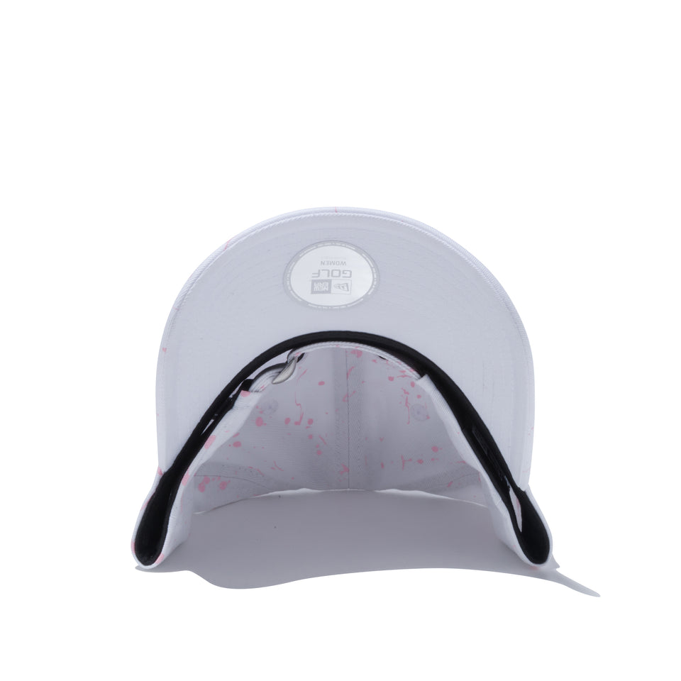 【ゴルフ】 WOMEN'S 9THIRTY スプラッシュペイント スクエアロゴ ホワイト