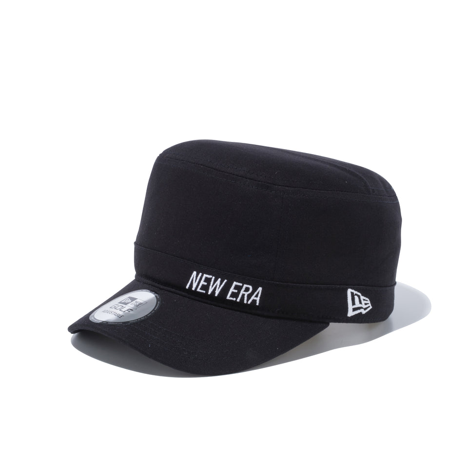 【ゴルフ】 WM-01 アジャスタブル ストレッチ コットン ウォッシャブル NEW ERA ブラック