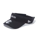 【ゴルフ】 サンバイザー ストレッチ コットン ウォッシャブル NEW ERA ブラック