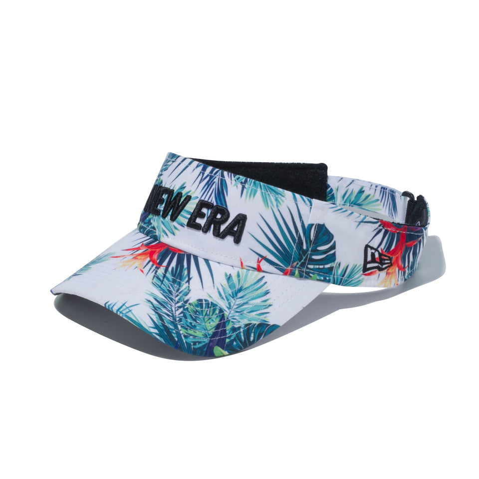 サンバイザー ボタニカル NEW ERA ホワイトボタニカル