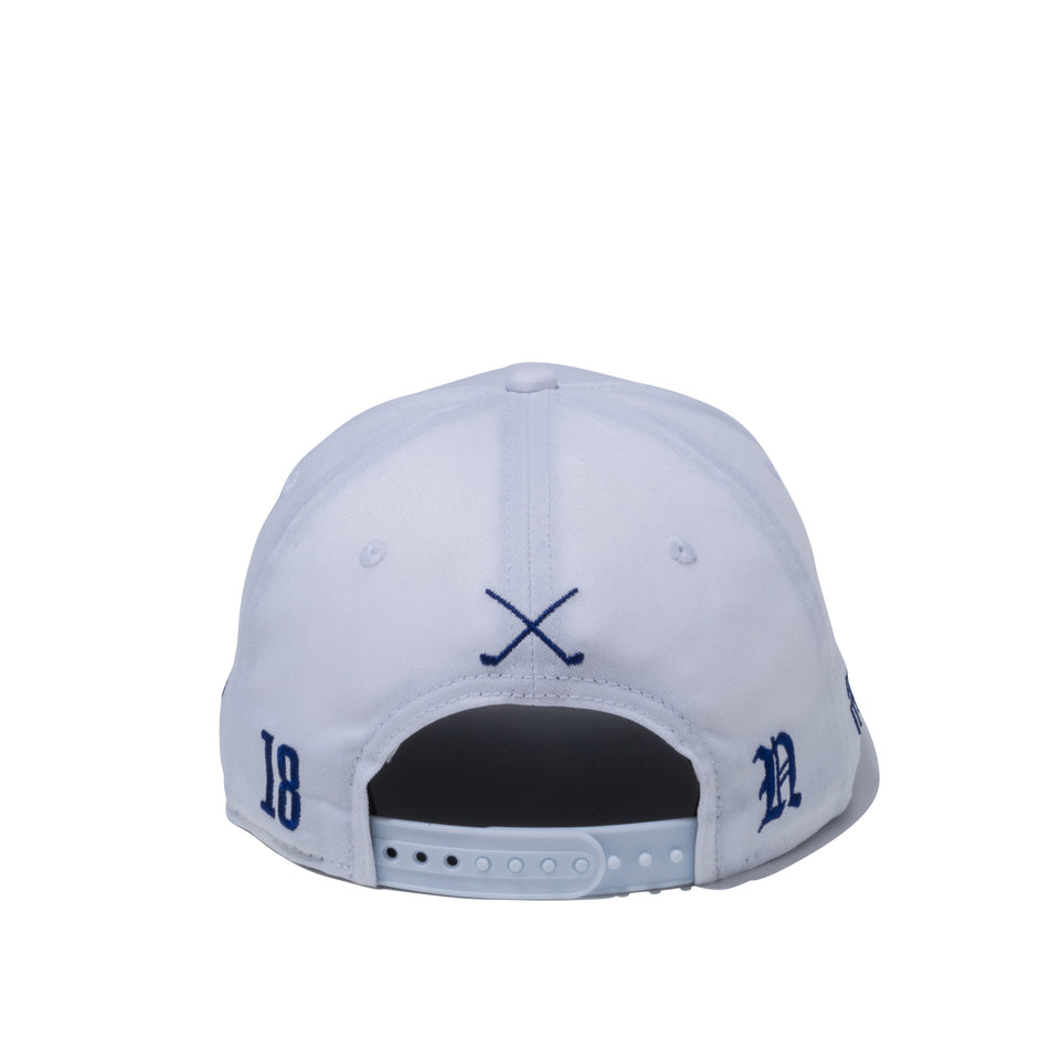 【ゴルフ】 9FIFTY Original Fit ストレッチ コットン ウォッシャブル アーチロゴ ホワイト