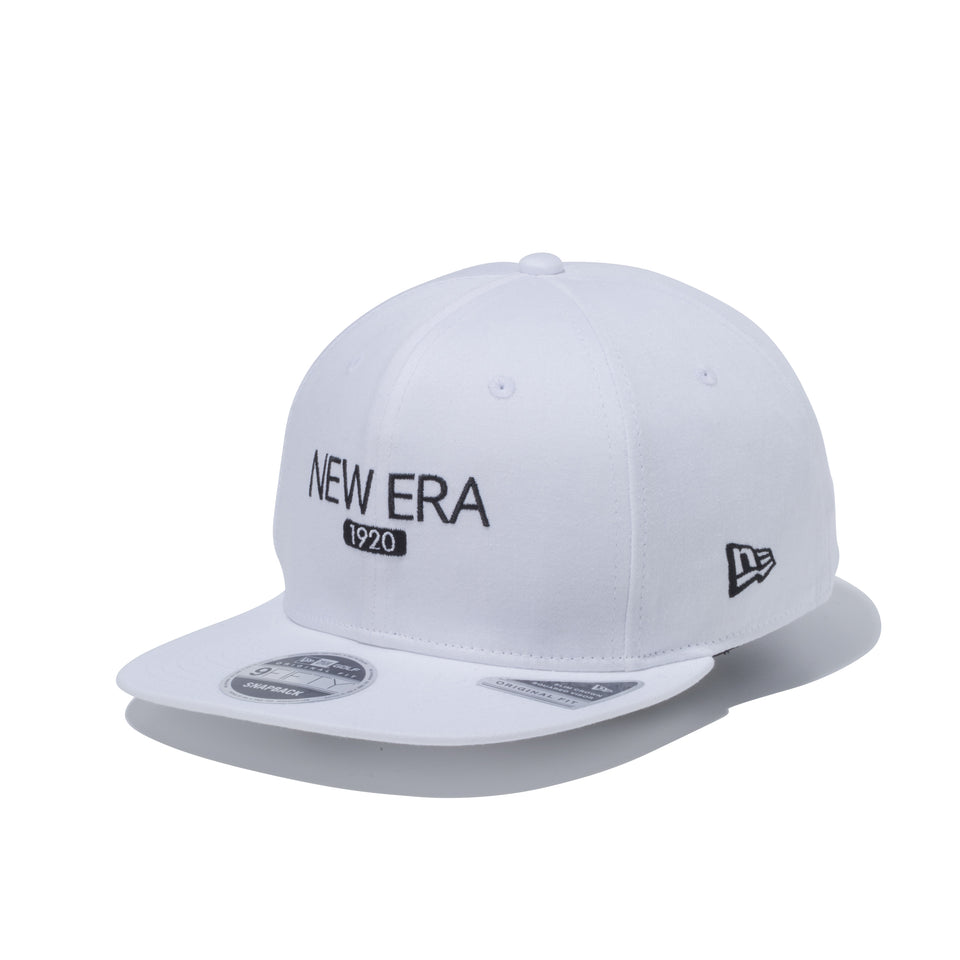 【ゴルフ】 9FIFTY Original Fit ストレッチ コットン ウォッシャブル NEW ERA 1920 ホワイト