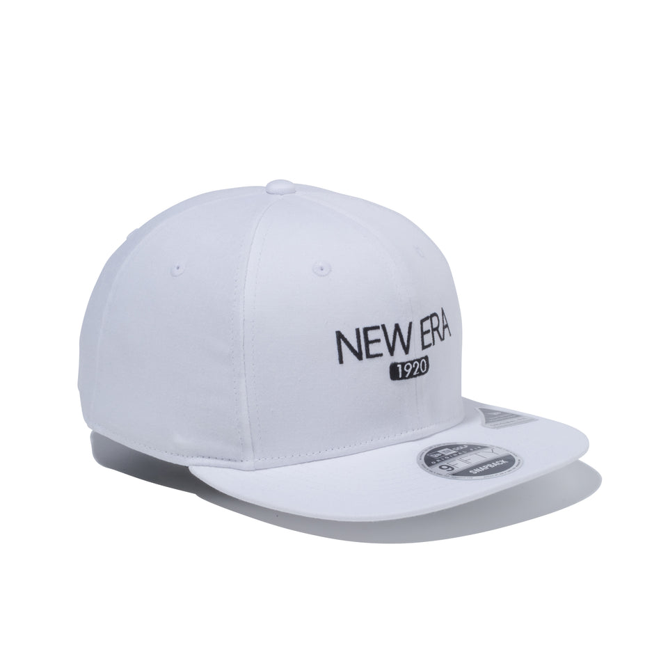 【ゴルフ】 9FIFTY Original Fit ストレッチ コットン ウォッシャブル NEW ERA 1920 ホワイト