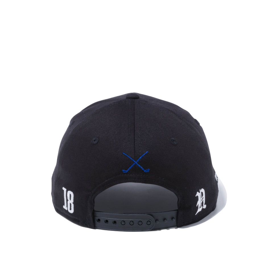 【ゴルフ】 9FIFTY Original Fit ストレッチ コットン ウォッシャブル アーチロゴ ブラック