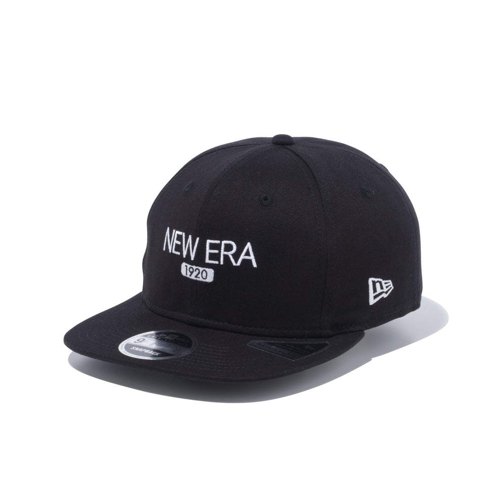 【ゴルフ】 9FIFTY Original Fit ストレッチ コットン ウォッシャブル NEW ERA 1920 ブラック