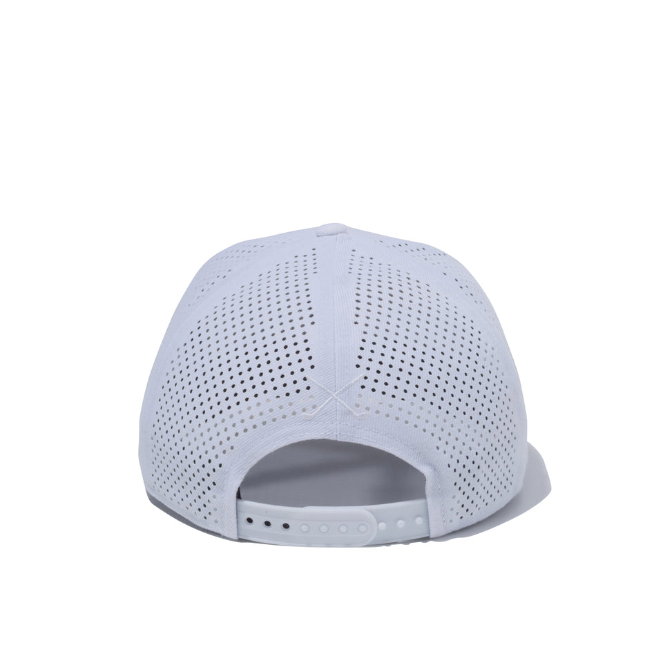 【ゴルフ】 9FIFTY Original Fit レーザーパフォーテッド スクエアロゴ ホワイト