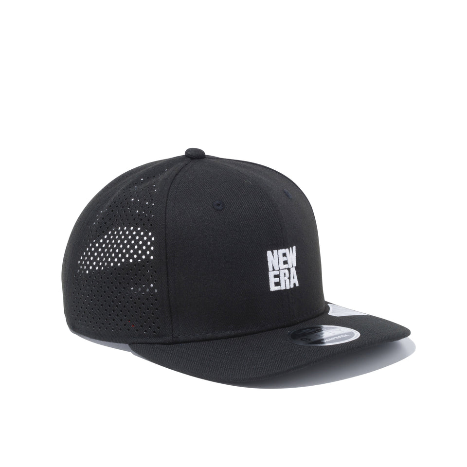 【ゴルフ】 9FIFTY Original Fit レーザーパフォーテッド スクエアロゴ ブラック