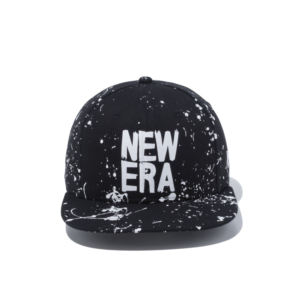 【ゴルフ】 9FIFTY Original Fit スプラッシュペイント スクエアロゴ ブラック