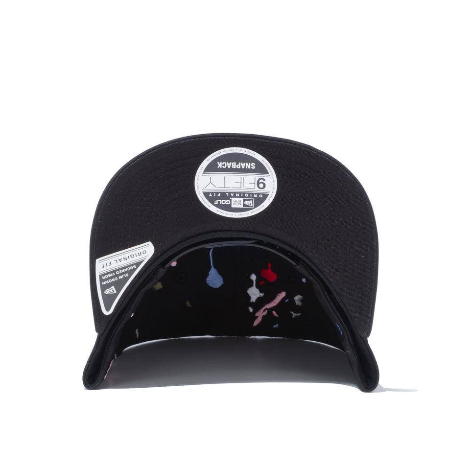 【ゴルフ】 Original Fit 9FIFTY スプラッシュエンブロイダリー ボックスロゴ ブラック