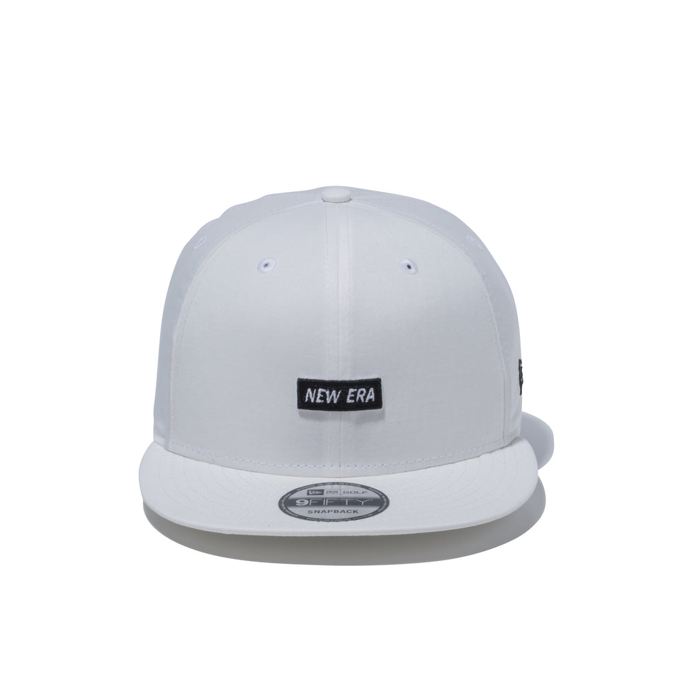 【ゴルフ】 9FIFTY ミニパッチ ホワイト (made with COOLMAX fabric)