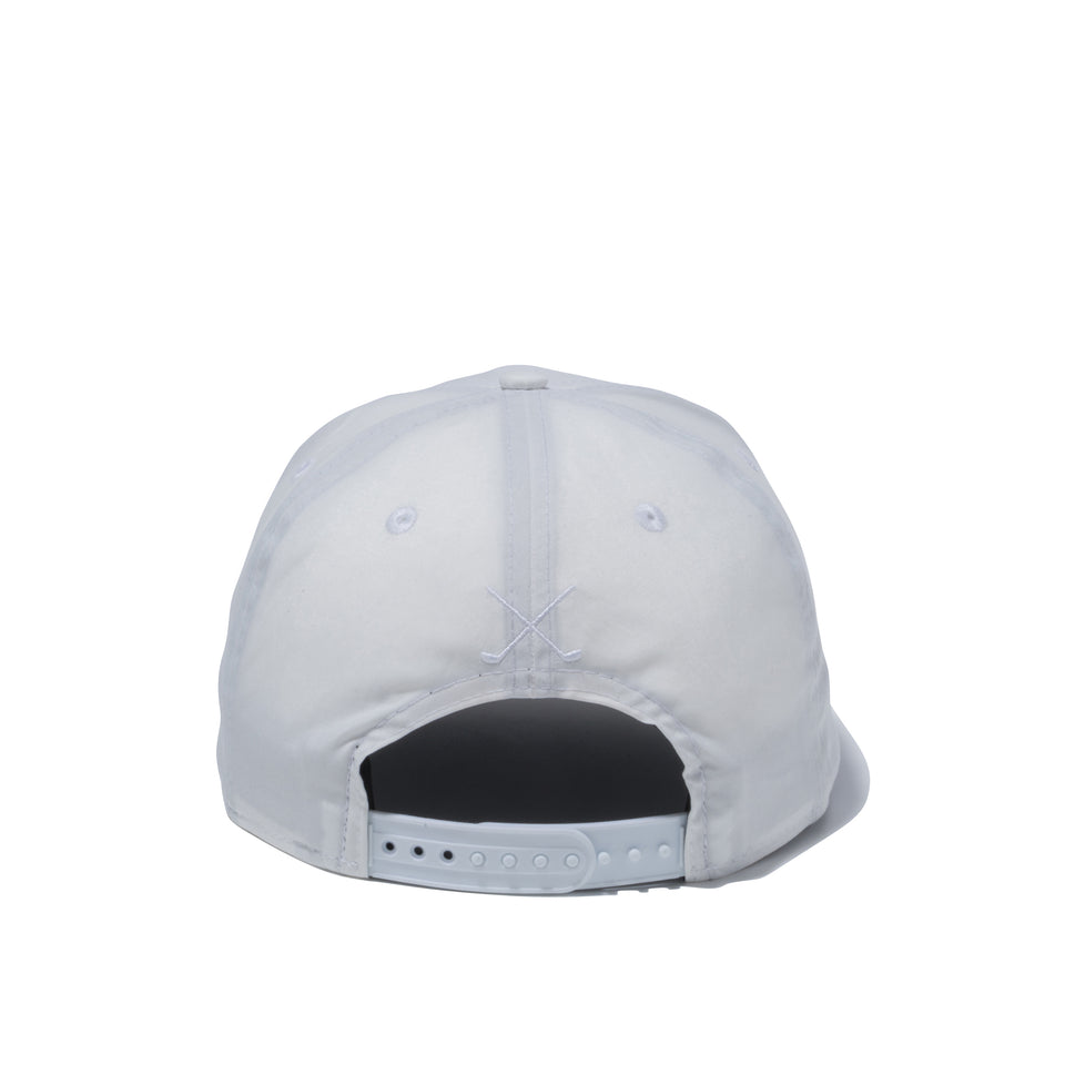 【ゴルフ】 9FIFTY ミニパッチ ホワイト (made with COOLMAX fabric)