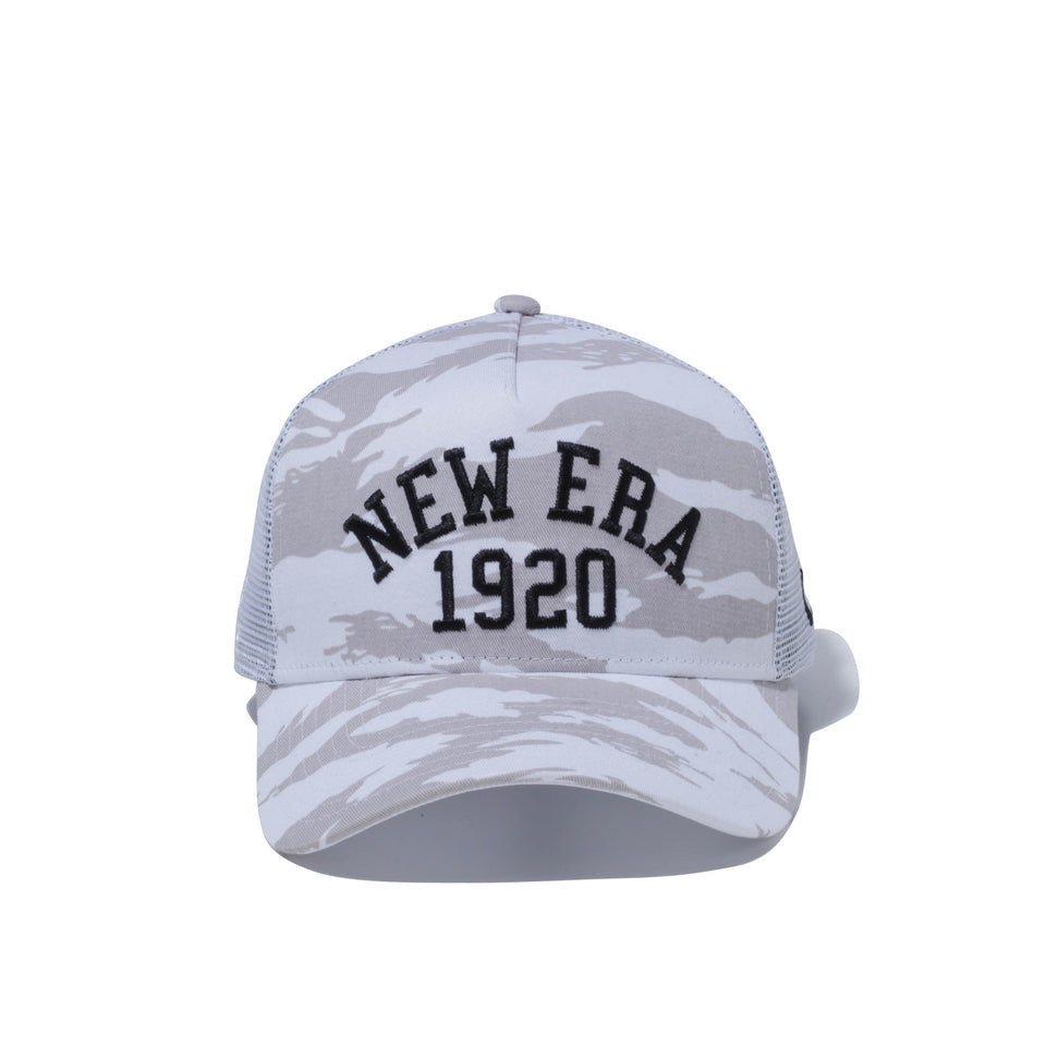 【ゴルフ】 9FORTY A-Frame トラッカー タイガーストライプカモ NEW ERA 1920 ホワイト | NEW ERA ニューエラ公式オンラインストア