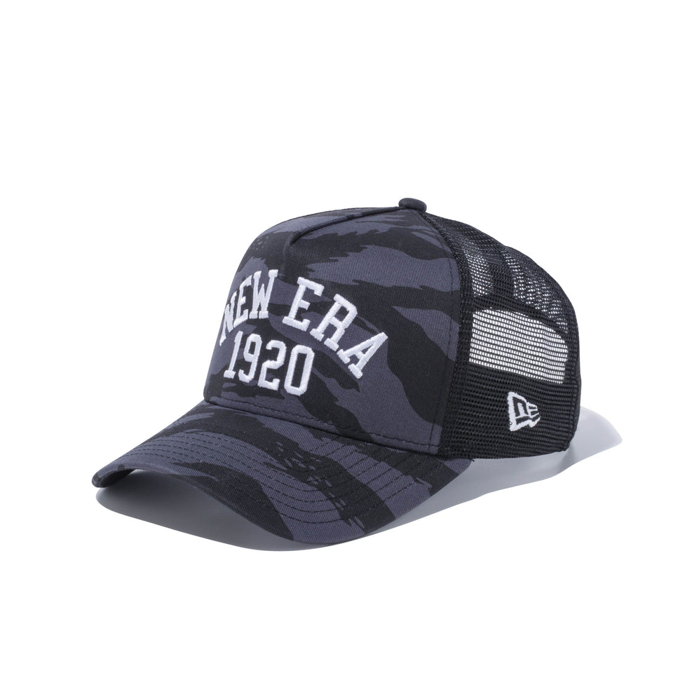 【ゴルフ】 9FORTY A-Frame トラッカー タイガーストライプカモ NEW ERA 1920 グラファイト | NEW ERA ニューエラ公式オンラインストア
