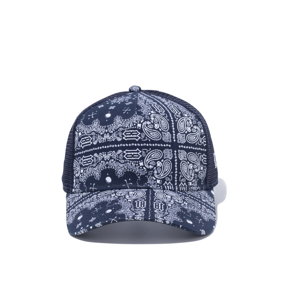 【ゴルフ】 9FORTY A-Frame トラッカー ゴルフペイズリー ネイビー | NEW ERA ニューエラ公式オンラインストア