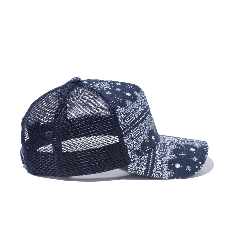 【ゴルフ】 9FORTY A-Frame トラッカー ゴルフペイズリー ネイビー | NEW ERA ニューエラ公式オンラインストア